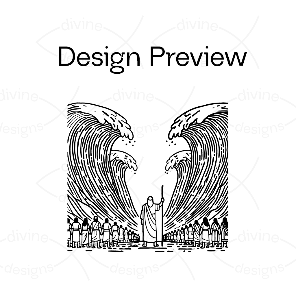 The Parting of the Red Sea Tee