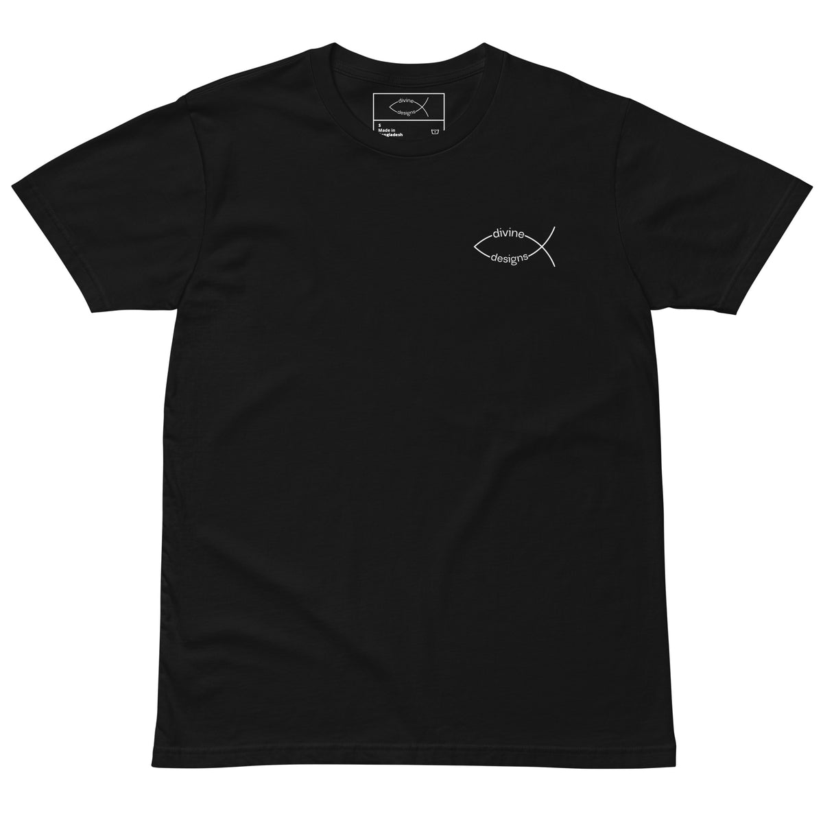 Product mockup back-print artwork