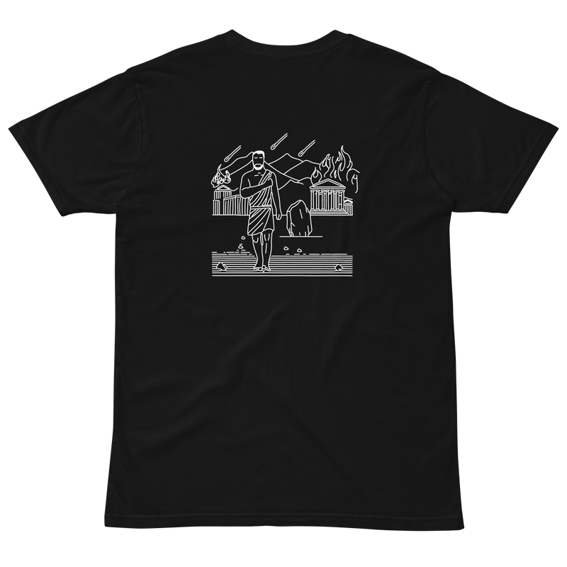 Product mockup, front view