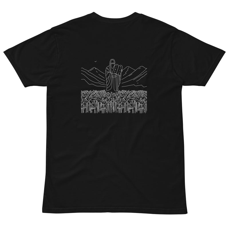 Product mockup, front view