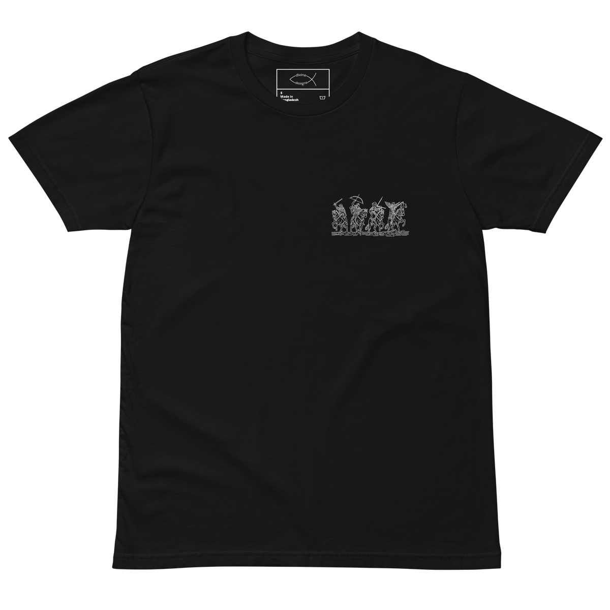 Product mockup back-print artwork